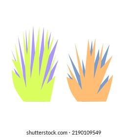 Illustration vector icon of nature plants 