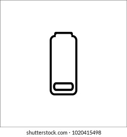 illustration of vector icons pack. battery charge