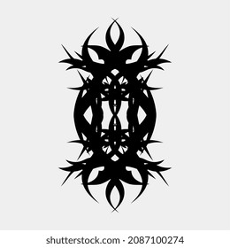illustration of vector images for motifs for chest tattoos, back and arm tattoos can also be good and stylish