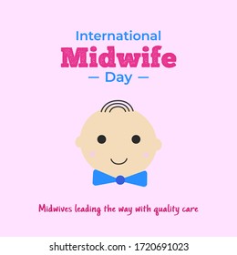 Illustration Vector International Day of the Midwifes.
Indonesian Translation : Hari Bidan Sedunia.
Suitable for greeting card, poster & banner.