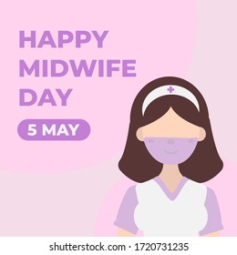 Illustration Vector International Day of the Midwifes.
Indonesian Translation : Hari Bidan Sedunia.
Suitable for greeting card, poster & banner.