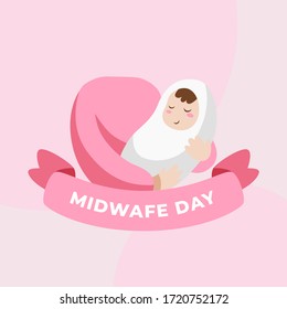 Illustration Vector International Day of the Midwifes.
Indonesian Translation : Hari Bidan Sedunia.
Suitable for greeting card, poster & banner.