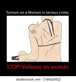 illustration vector of international day in support of victim of torture