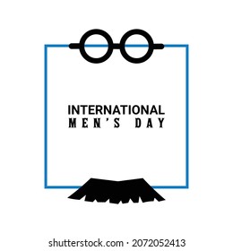 Illustration vector international men's day