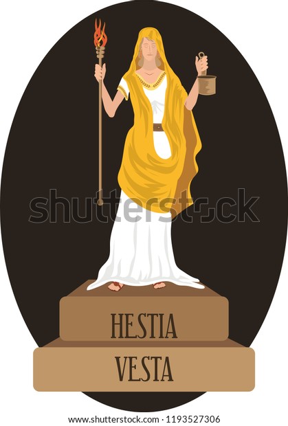 Illustration Vector Isolated Mythological God Greek Stock Vector ...