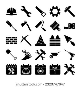 Illustration Vector Labor icon template