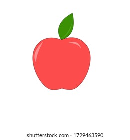 illustration vector  of lazy apple