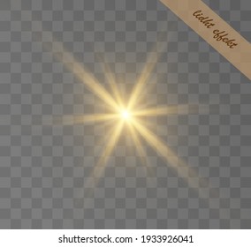  Illustration of Vector Lens Flare Effect. Transparent Vector Glow Lens Flare Ray Effect. Futuristic Interface Technology Infographic Template