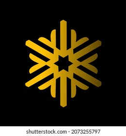 Illustration vector logo abstract line elegant good for brand ,symbol,icon