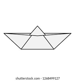 illustration vector logo boat