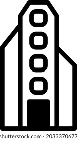 illustration vector and logo Building dualtone style. icon on white background. Icon sign from modern collection for mobile concept and web apps design. Nice design perfect.