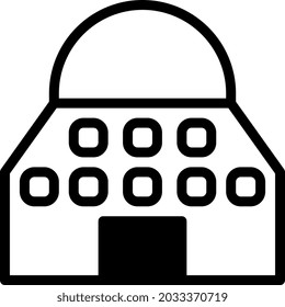 illustration vector and logo Building dualtone style. icon on white background. Icon sign from modern collection for mobile concept and web apps design. Nice design perfect.
