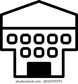 illustration vector and logo Building dualtone style. icon on white background. Icon sign from modern collection for mobile concept and web apps design. Nice design perfect.