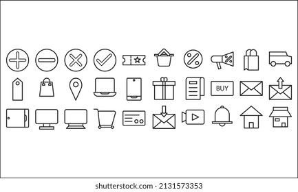 illustration vector and logo ecommerce multicolor style. icon on white background. Icon sign from modern collection for mobile concept and web apps design. Nice design perfect.