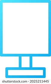 illustration vector and logo glass gradient line style. icon on white background. Icon sign from modern collection for mobile concept and web apps design. Nice design perfect.