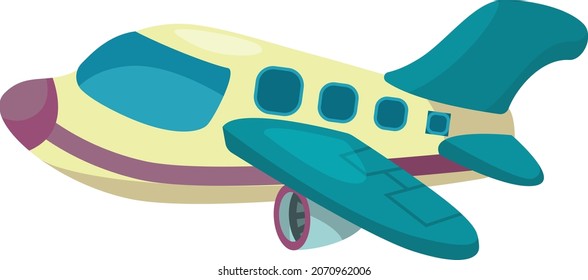 Illustration Vector Logo Icon Logo Aeroplan Stock Vector (Royalty Free ...