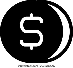 illustration vector and logo money dualtone style. icon on white background. Icon sign from modern collection for mobile concept and web apps design. Nice design perfect.