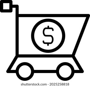 Vektorgrafik und Logo-Geld umreißt Stil. Symbol auf weißem Hintergrund. Symbol aus der modernen Kollektion für mobiles Konzept und Web-Apps Design. Schönes Design perfekt.