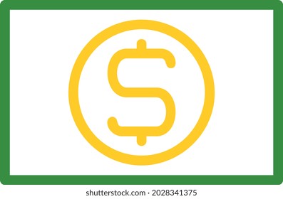illustration vector and logo money outlines style. icon on white background. Icon sign from modern collection for mobile concept and web apps design. Nice design perfect.