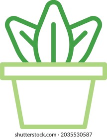 illustration vector and logo plant multicolor style. icon on white background. Icon sign from modern collection for mobile concept and web apps design. Nice design perfect.