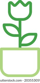 illustration vector and logo plant multicolor style. icon on white background. Icon sign from modern collection for mobile concept and web apps design. Nice design perfect.
