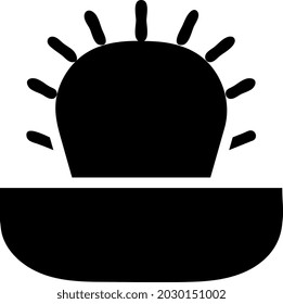 illustration vector and logo plant solid style. icon on white background. Icon sign from modern collection for mobile concept and web apps design. Nice design perfect.