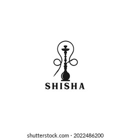 Illustration vector logo of shisha