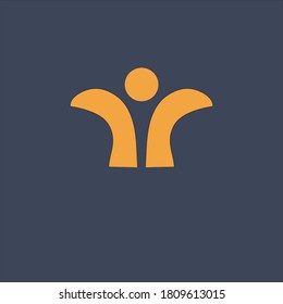 illustration vector of logo simple and elegan