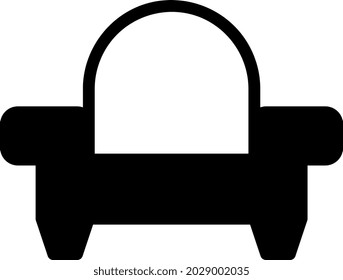 illustration vector and logo sofa dualtone style. icon on white background. Icon sign from modern collection for mobile concept and web apps design. Nice design perfect.