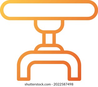 Vektorgrafik- und Logo-Tafelgrafikstil. Symbol auf weißem Hintergrund. Symbol aus der modernen Kollektion für mobiles Konzept und Web-Apps Design. Schönes Design perfekt.