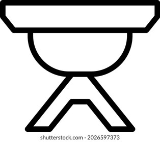 illustration vector and logo table gradient style. icon on white background. Icon sign from modern collection for mobile concept and web apps design. Nice design perfect.