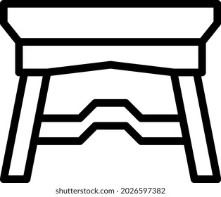 illustration vector and logo table gradient style. icon on white background. Icon sign from modern collection for mobile concept and web apps design. Nice design perfect.