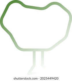 illustration vector and logo tree gradient style. icon on white background. Icon sign from modern collection for mobile concept and web apps design. Nice design perfect.