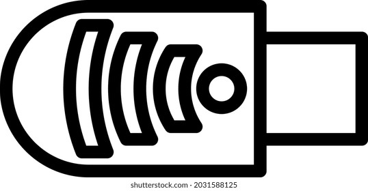 Vektorgrafik und Logo WiFi umreißt Stil. Symbol auf weißem Hintergrund. Symbol aus der modernen Kollektion für mobiles Konzept und Web-Apps Design. Schönes Design perfekt.