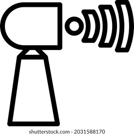 illustration vector and logo wifi outlines style. icon on white background. Icon sign from modern collection for mobile concept and web apps design. Nice design perfect.