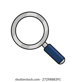 Illustration vector of a magnifying glass