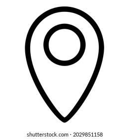 Illustration vector of maps icon. Perfect fot apps icon,  gps, web, etc.