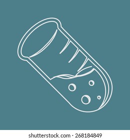 illustration of vector medical modern icon in design