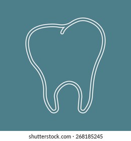 illustration of vector medical modern icon in design