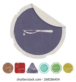 illustration of vector medical modern icon in design
