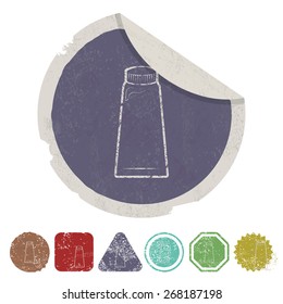 illustration of vector medical modern icon in design