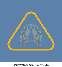 illustration of vector medical modern icon in design