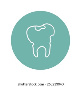 illustration of vector medical modern icon in design