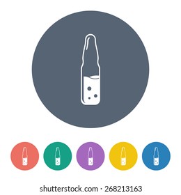 illustration of vector medical modern icon in design
