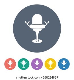 illustration of vector medical modern icon in design