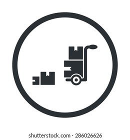 illustration of vector office modern icon in design
