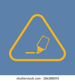illustration of vector office modern icon in design
