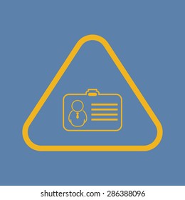 illustration of vector office modern icon in design