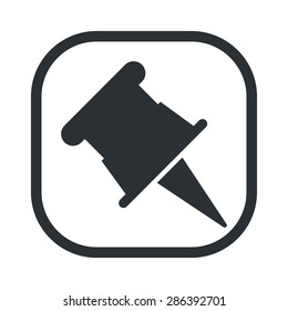 illustration of vector office modern icon in design