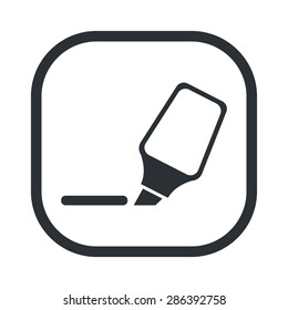 illustration of vector office modern icon in design